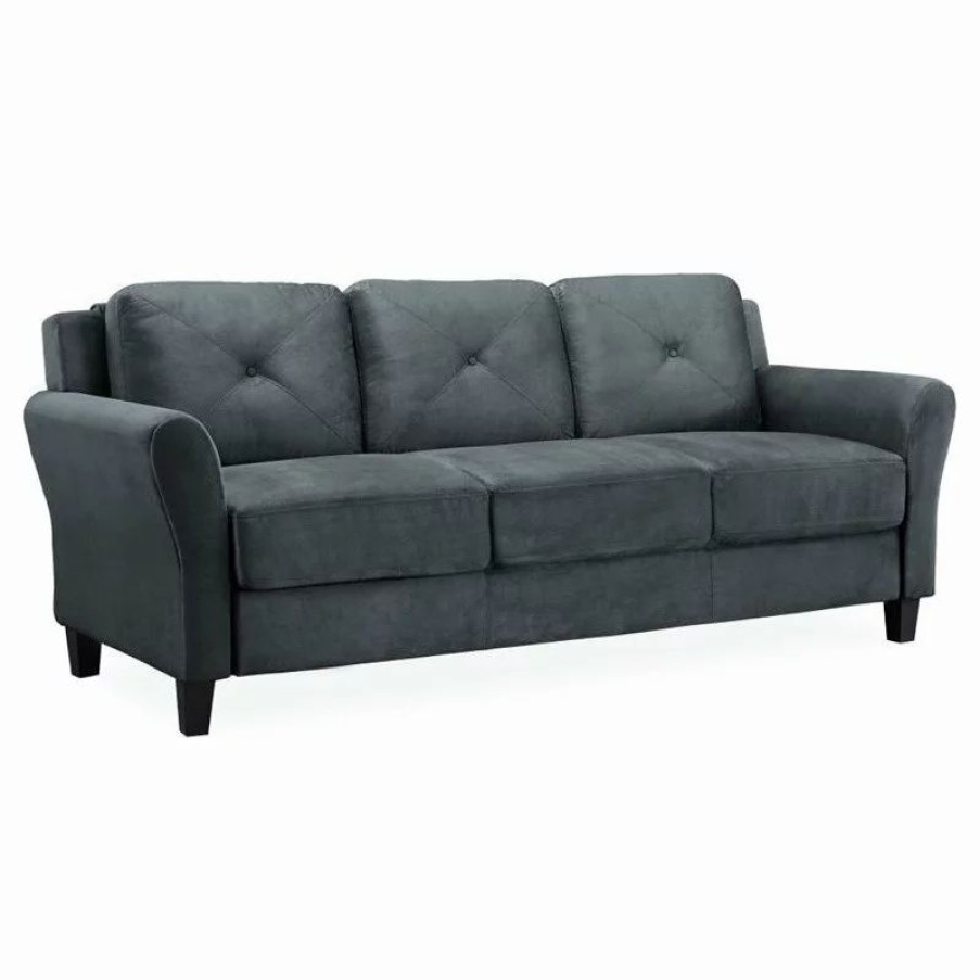 Sofas & Sectionals * | Hawthorne Collections Sofa In Dark Gray