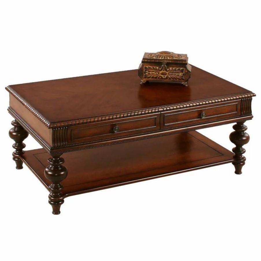 Coffee & Accent Tables * | Progressive Furniture Mountain Manor Rectangular Castered Cocktail