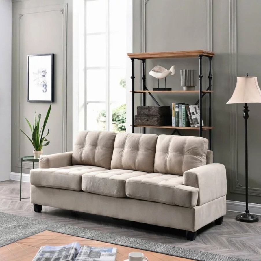 Sofas & Sectionals * | Glory Furniture Sandridge Sofa, Vanilla