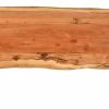 Console Tables * | Carolina Classics Seti Live Edge Console Table, Natural, Black