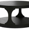 Coffee & Accent Tables * | Furniture Of America E-Commerce By Enitial Lab Antique Black Wooden Coffee Table