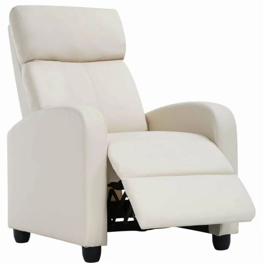 Chairs * | Imtinanz Modern Recliner Chair For Living Room, Beige