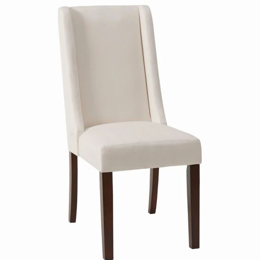 Chairs * | Gwg Outlet Madison Park Brody Wood Dining Chair Set Of 2 In Cream Finish Mp100-0038