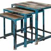 Coffee & Accent Tables * | Coast To Coast Imports, Llc Coast To Coast Set Of Three Nesting Tables Reclaimed 39511