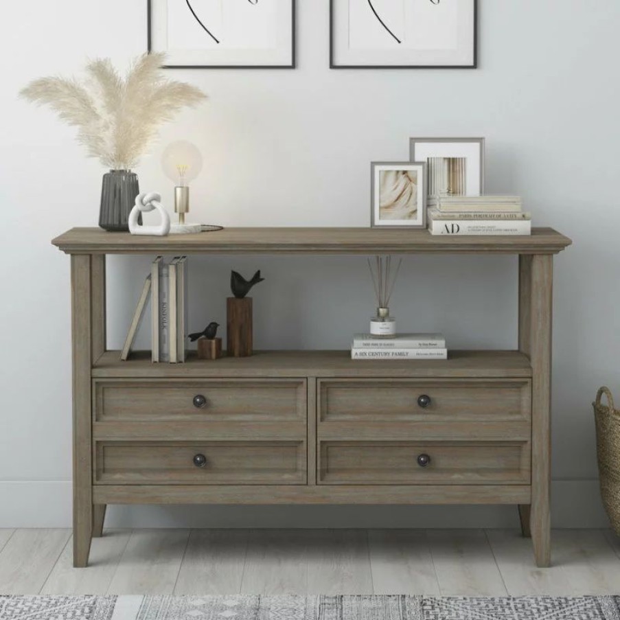 Console Tables * | Simpli Home Ltd. Amherst Console Sofa Table
