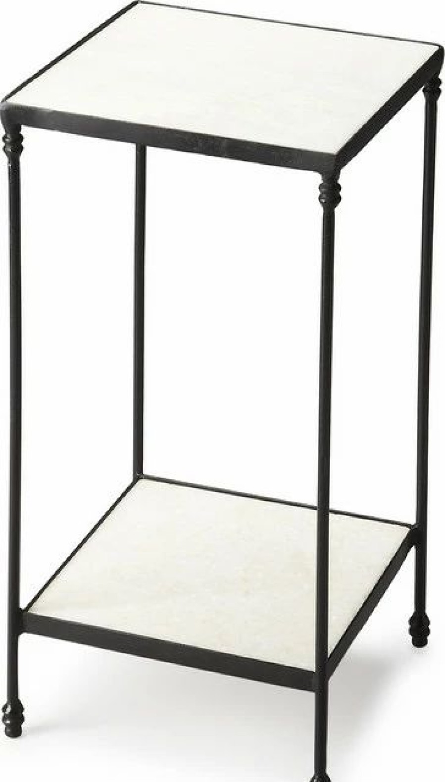 Coffee & Accent Tables * | Butler Specialty Company Butler Larkin Marble & Iron Accent Table