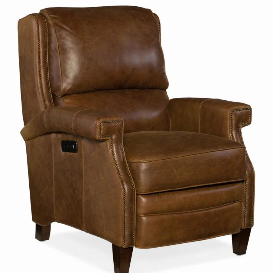 Chairs * | Hooker Furniture Elan Power Recliner With Power Headrest