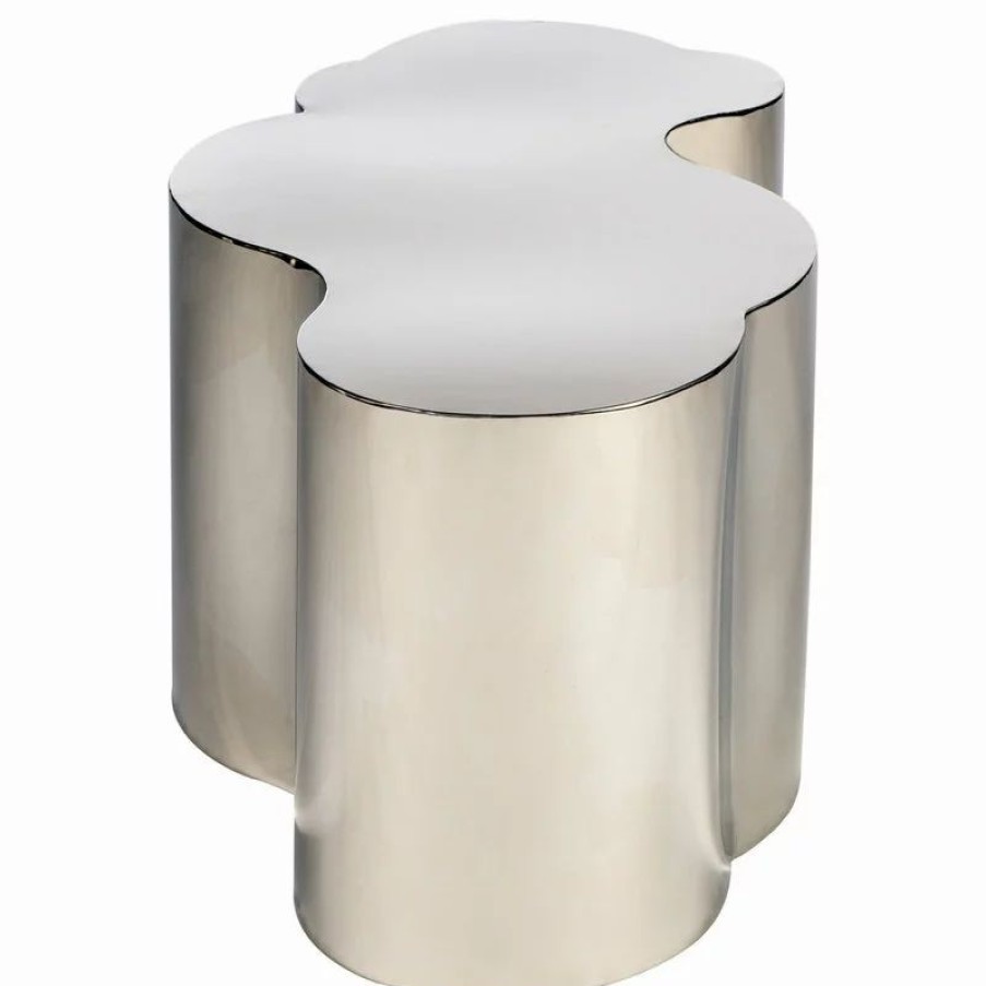Coffee & Accent Tables * | Statements By J Kate Cofee Table, Silver