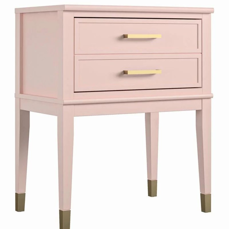 Coffee & Accent Tables * | Brimfield & May Westerleigh End Table, Pink