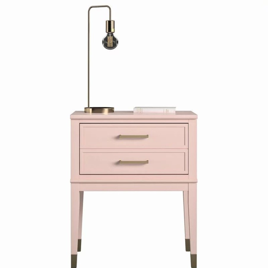 Coffee & Accent Tables * | Brimfield & May Westerleigh End Table, Pink