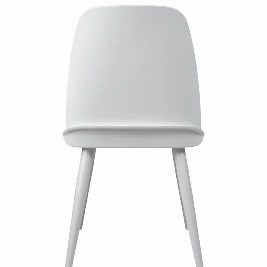 Chairs * | Design Tree Home Midcentury Modern Soco Chair, White