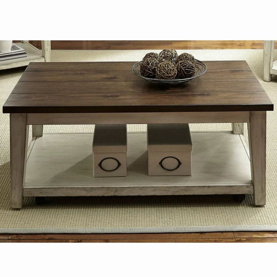 Coffee & Accent Tables * | Liberty Furniture Industries, Inc Liberty Furniture Lancaster Cocktail Table