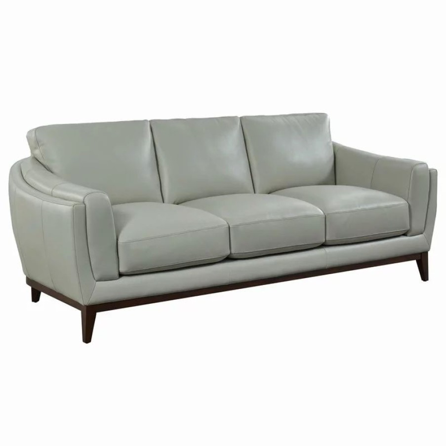 Sofas & Sectionals * | Hello Sofa Home Rio Top Grain Leather Sofa