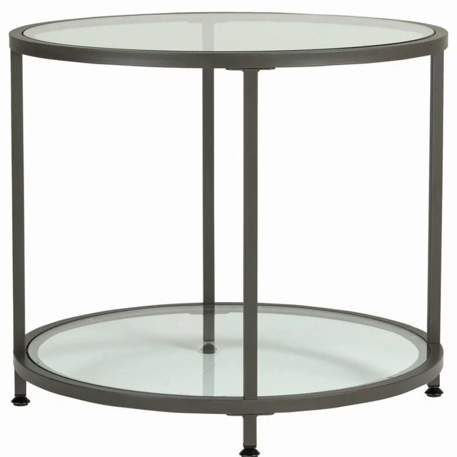 Coffee & Accent Tables * | Studio Designs Camber Modern 2-Tier End Table