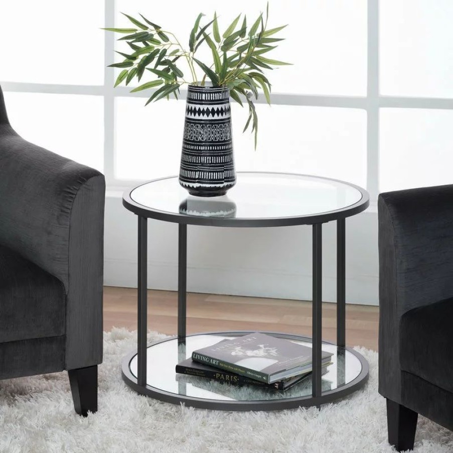 Coffee & Accent Tables * | Studio Designs Camber Modern 2-Tier End Table