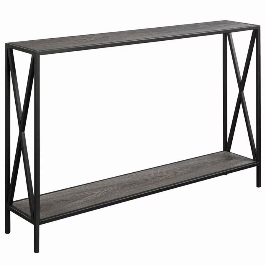 Console Tables * | Convenience Concepts Tucson Console Table With Shelf