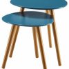 Coffee & Accent Tables * | Convenience Concepts Oslo Nesting End Tables
