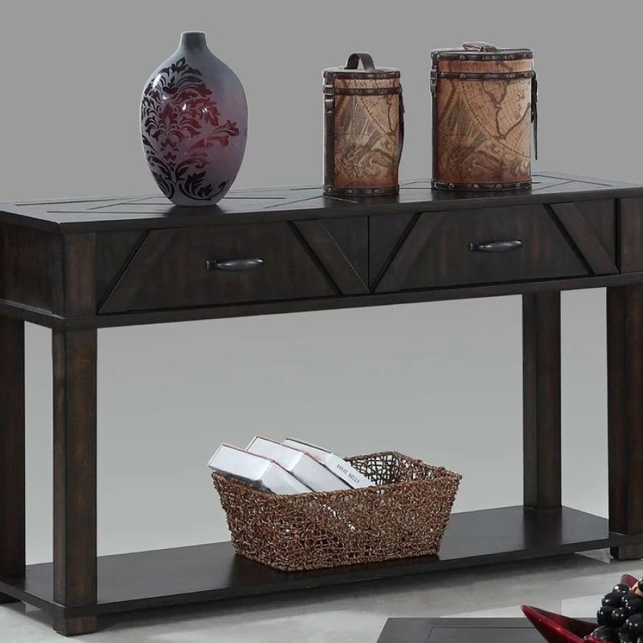 Console Tables * | Progressive Furniture Foxcroft Sofa Table