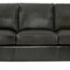 Sofas & Sectionals * | Artistic Leathers Modern Track Arm Leather Sofa