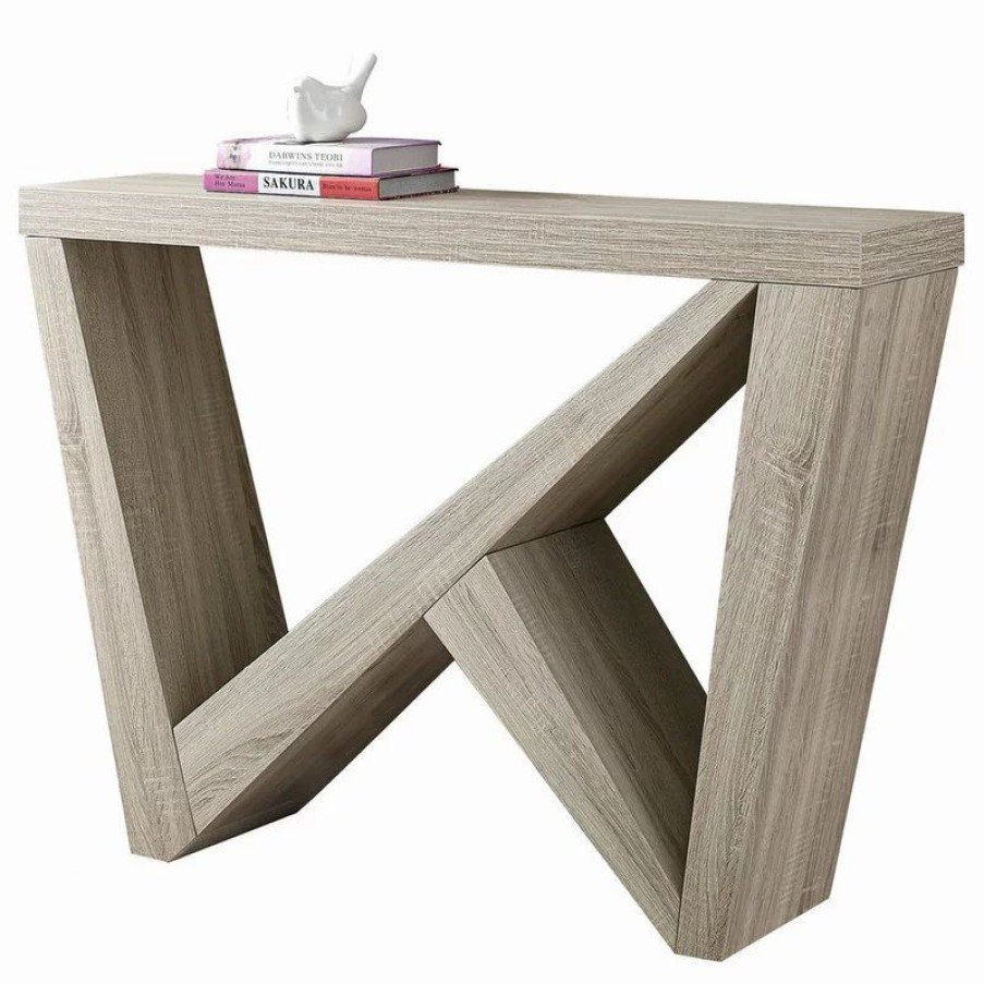 Console Tables * | Monarch Specialties Accent Table, Console, Entryway, Narrow, Sofa, Bedroom, Laminate, Brown