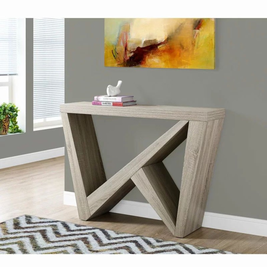 Console Tables * | Monarch Specialties Accent Table, Console, Entryway, Narrow, Sofa, Bedroom, Laminate, Brown