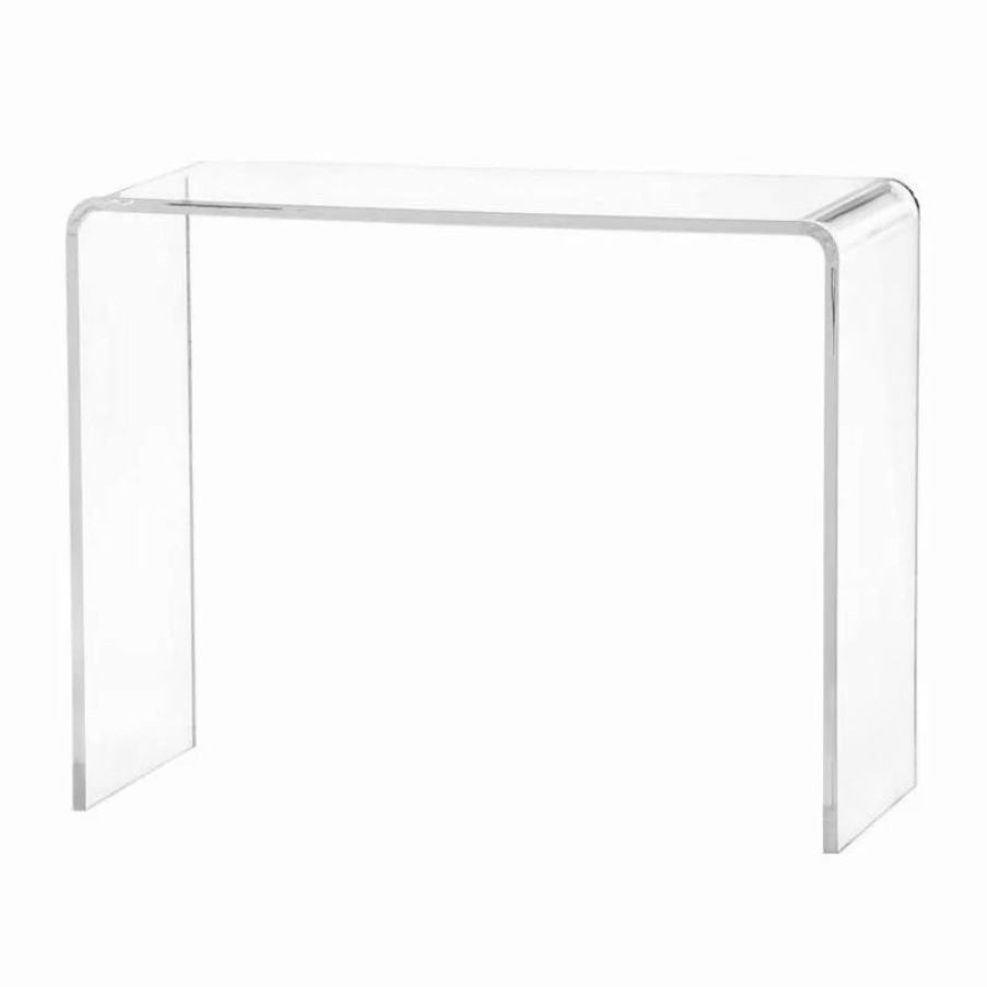 Console Tables * | Homecraftdecor Acrylic Small Console Table