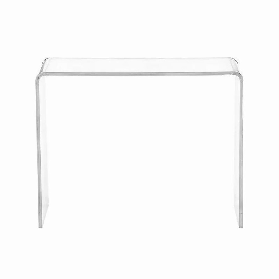 Console Tables * | Homecraftdecor Acrylic Small Console Table