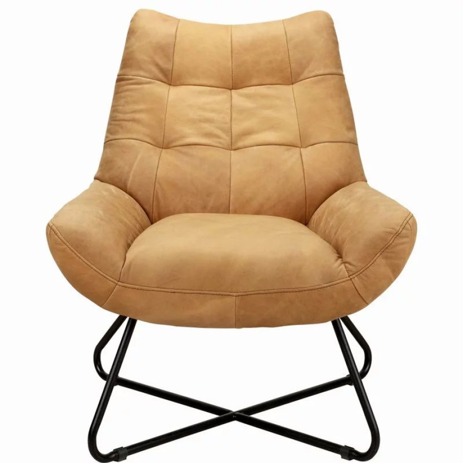 Chairs * | Moe'S Home Collection Graduate Lounge Chair, Tan