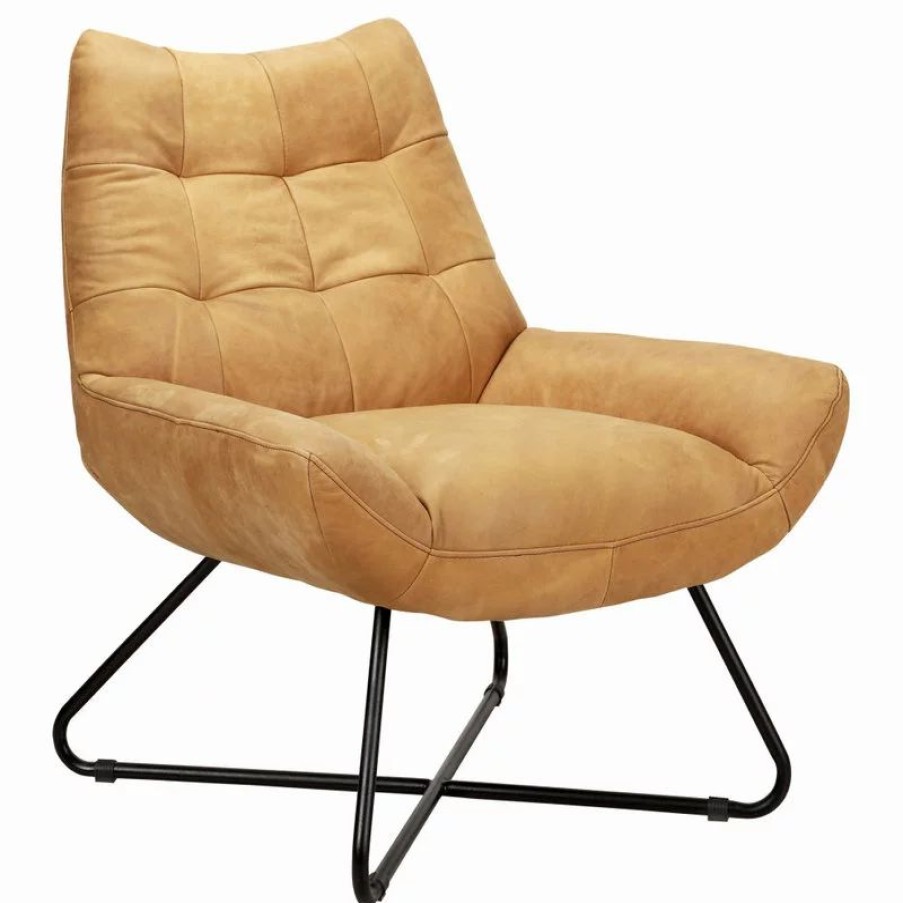 Chairs * | Moe'S Home Collection Graduate Lounge Chair, Tan