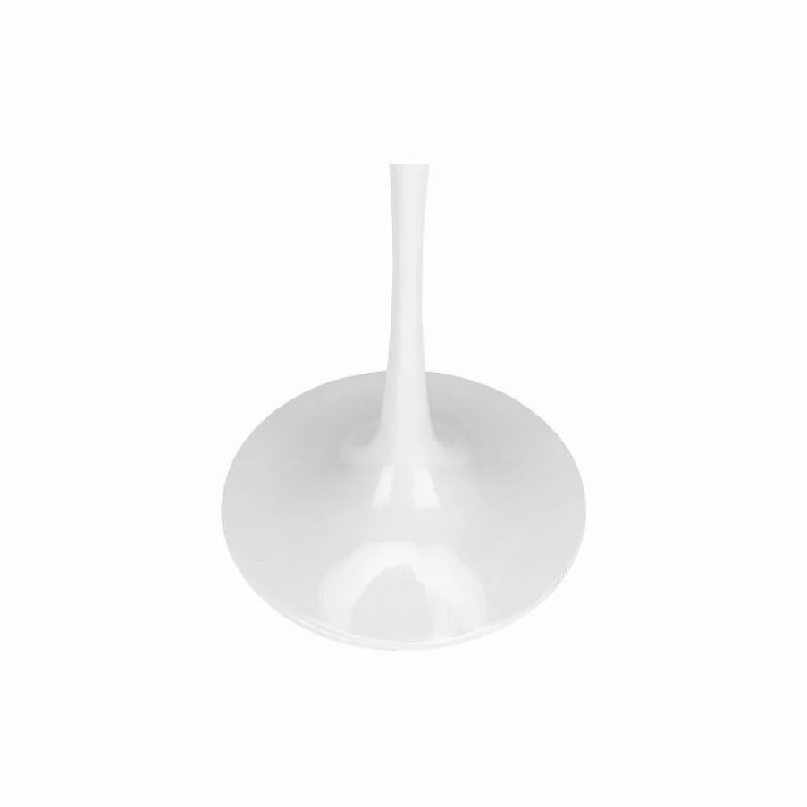 Coffee & Accent Tables * | Poly & Bark Poly And Bark Daisy 20 Marble Side Table, White