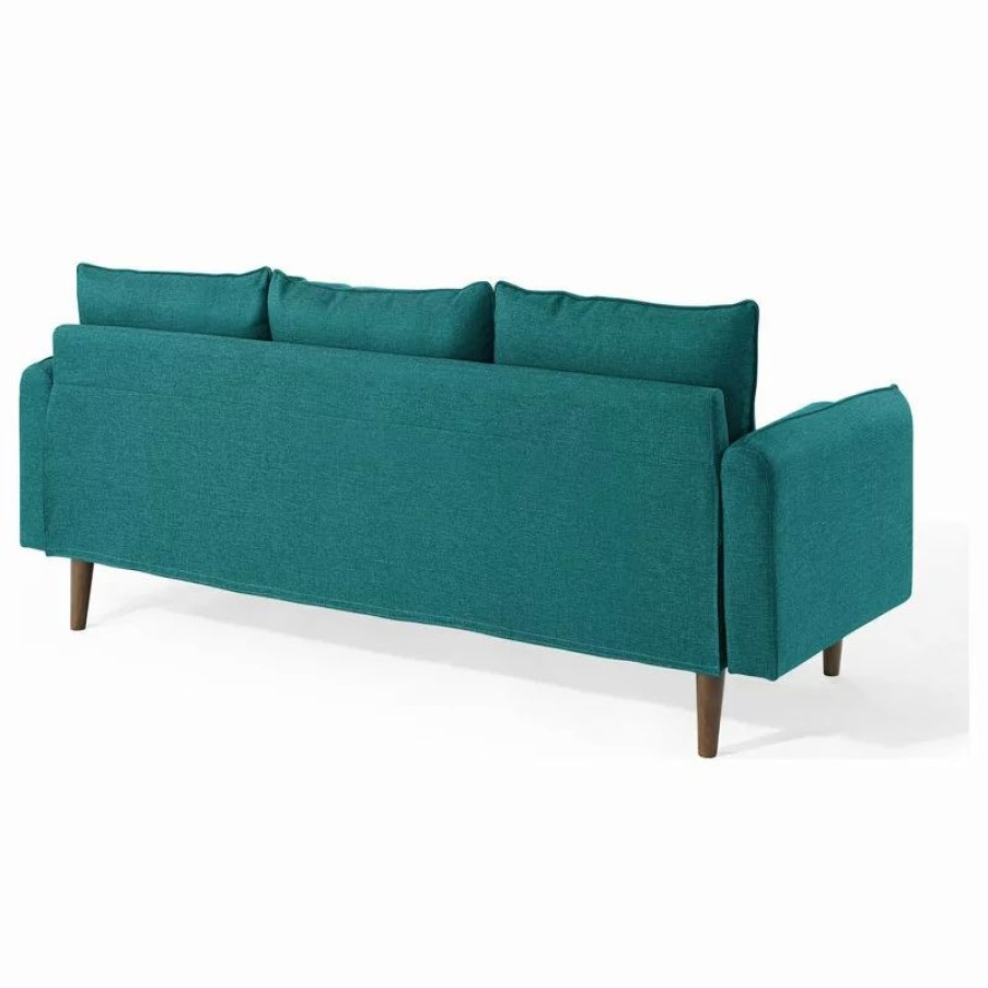 Sofas & Sectionals * | Lexmod Revive Upholstered Right Or Left Sectional Sofa, Teal