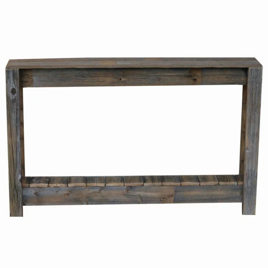 Console Tables * | Doug And Cristy Designs 46 Rustic Console, Natural