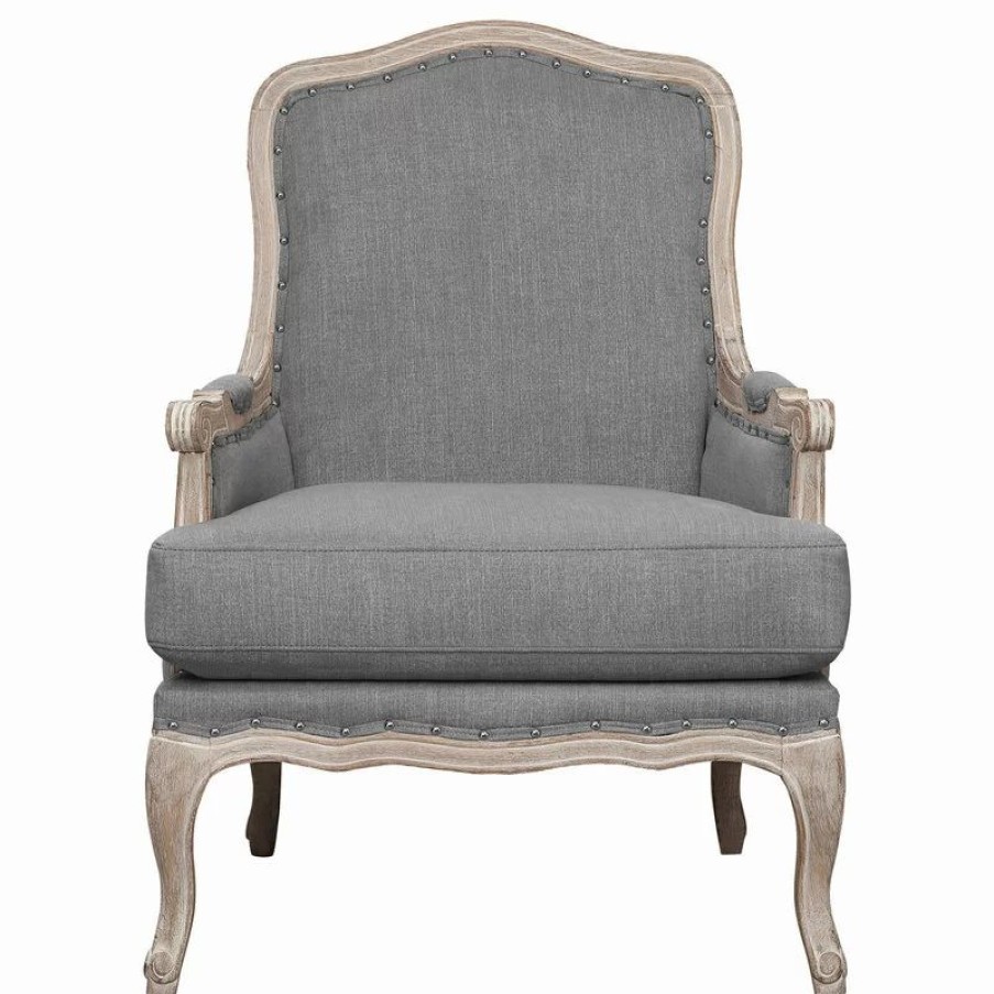 Chairs * | Picket House Regal Accent Chair, Slate