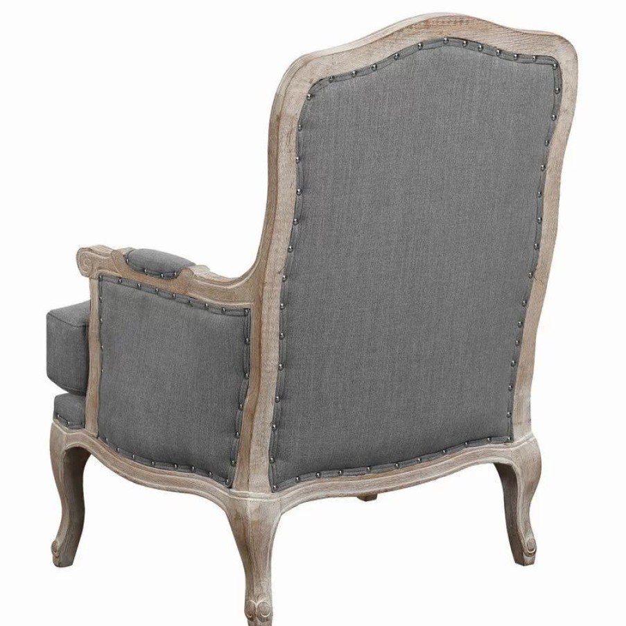 Chairs * | Picket House Regal Accent Chair, Slate