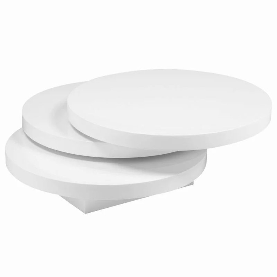 Coffee & Accent Tables * | Moe'S Home Collection Torno Coffee Table White