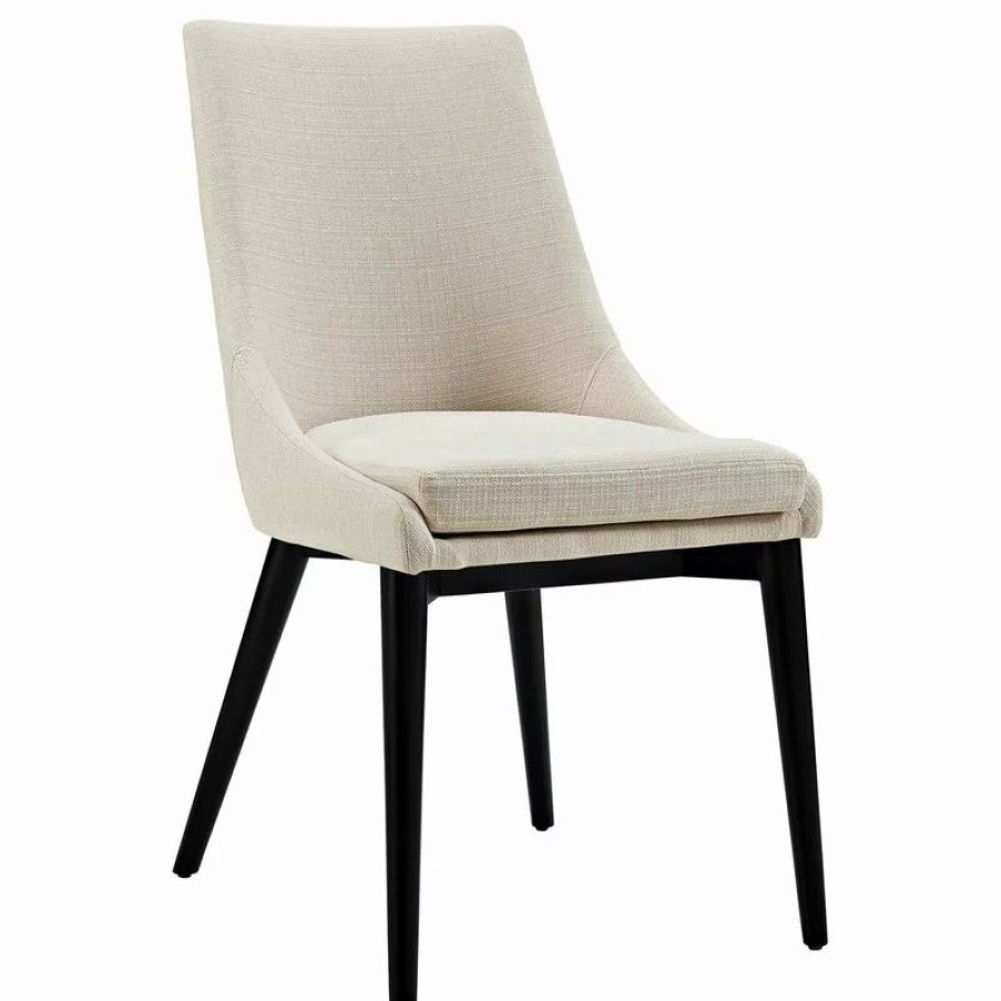 Chairs * | Modway Viscount Fabric Dining Chair Eei-2227-Bei