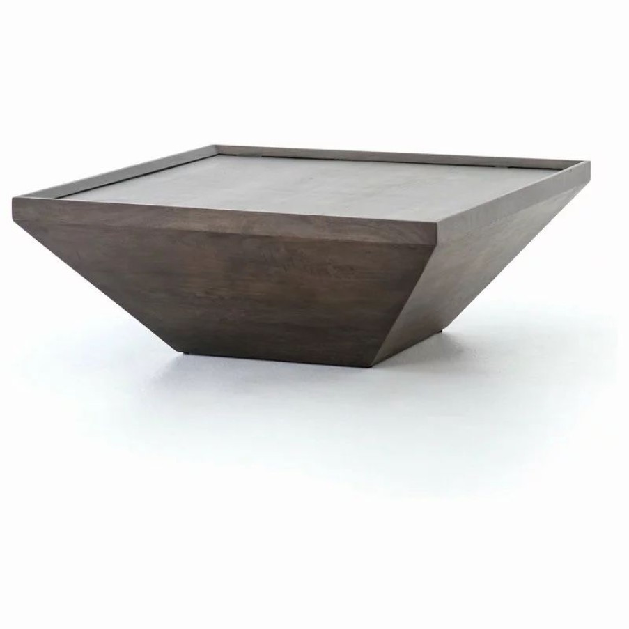 Coffee & Accent Tables * | Four Hands Drake Coffee Table, Coal