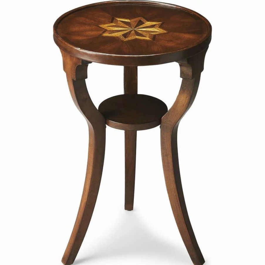 Coffee & Accent Tables * | Butler Specialty Company Butler Dalton Accent Table, Dark Brown