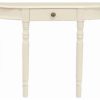 Console Tables * | Megahome Entry Way Console Table, White